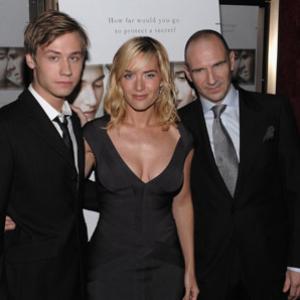 Ralph Fiennes Kate Winslet and David Kross at event of Skaitovas 2008