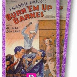Frankie Darro Lola Lane and Jack Mulhall in Burn Em Up Barnes 1934