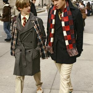 Still of Connor Paolo and Ed Westwick in Liezuvautoja 2007