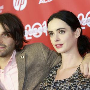 Krysten Ritter and Alex Ross Perry at event of Listen Up Philip 2014
