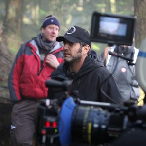 David Rosenthal on location in British Columbia on A Single Shot