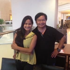 With Althea Vega the Leading Lady of Metro Manilla