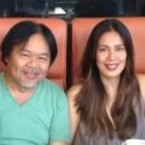 With Angel Aquino in Eastwood City QC Philippines