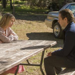 Still of Jacob Pitts and Lindsay Pulsipher in Justified 2010
