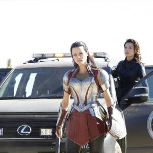 Still of MingNa Wen and Jaimie Alexander in Agents of SHIELD 2013