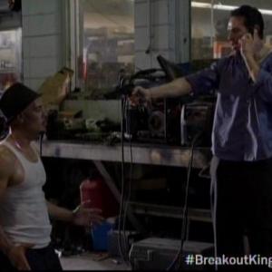 With Kevin Alejandro on Breakout Kings