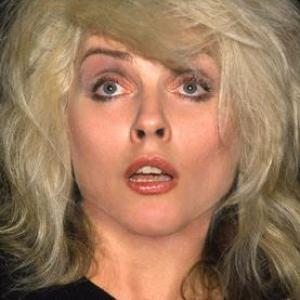 Deborah Harry lead singer of Blondie during the 