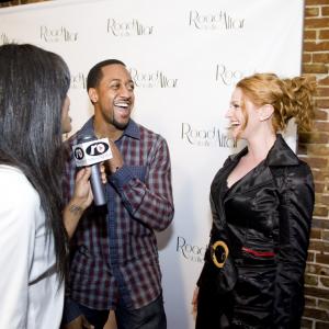 Jaleel White with Leyna Juliet Weber at the premiere of Road to the Altar
