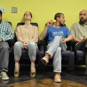 Still of Micah Hauptman, Bobby Moynihan, Christine Weatherup and Eric Lange in Bread and Butter