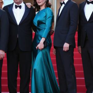 Rachel Weisz Paul Dano Paolo Sorrentino and Alex Macqueen at event of Jaunyste 2015