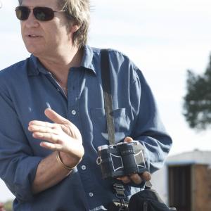 Jeff Bridges talks photography on the set of The Open Road