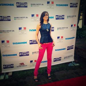 Melissa Mars @ Consul General of France in Los Angeles. Reception for the French Nominees at the 87th Oscar Academy Awards.