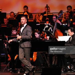 Stephen Van Dorn sings Fortuosity by Richard Sherman with the Golden State Pops Orchestra March 15 2015