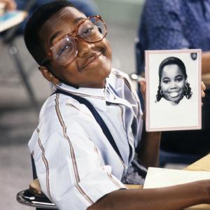 Still of Jaleel White and Kellie Shanygne Williams in Family Matters 1989