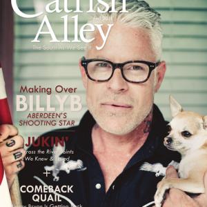 Billy B Cover of Catfish Alley Magazine