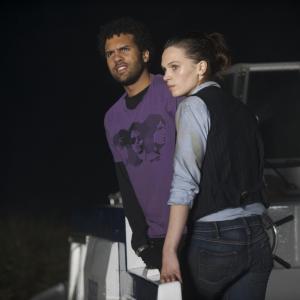 Still of O.T. Fagbenle and Scarlett Alice Johnson in The Reeds (2010)