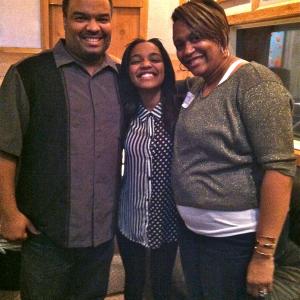 China Anne McClain with her delightful and talented parents, Michael and Shontell McClain.