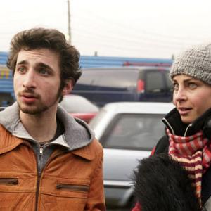 Lonny (Dov Tiefenback) and Olena (Diana Pavlovska) in 