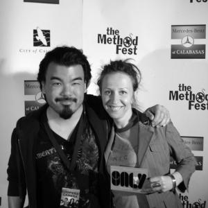 Directors Warren P. Sonoda and Ingrid Veninger at Method Fest