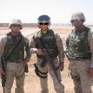 Antonecenteras US Marine in Iraq   