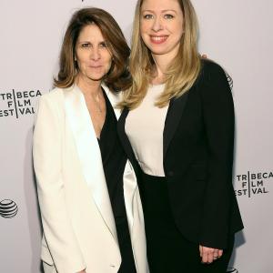 Chelsea Clinton Taylor Hill and Linda Mills