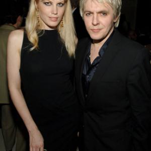 Nick Rhodes and Meredith Ostrom