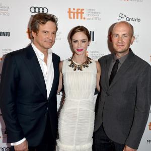 Colin Firth, Emily Blunt and Dante Ariola at event of Arthur Newman (2012)