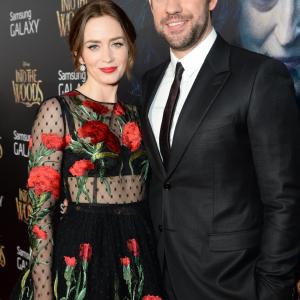 John Krasinski and Emily Blunt at event of Into the Woods 2014