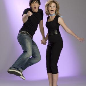 Still of Kate Rockwell and Max Crumm in Grease: You're the One That I Want! (2006)