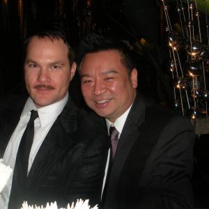 HBO Golden Globes Event 2012 David Agranov Rex Lee