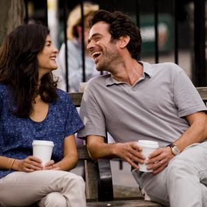 Still of Romain Duris and Audrey Tautou in Kiniska delione (2013)
