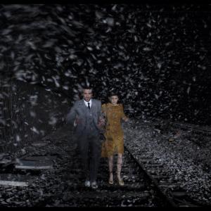 Still of Romain Duris and Audrey Tautou in Geleti sapnai (2013)