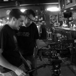 Working with DP, Robert Filion on the set of 