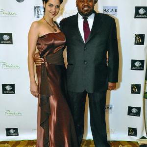 Dwayne Conyers and Anne Beyer at the 2010 Beverly Hills Film Festival