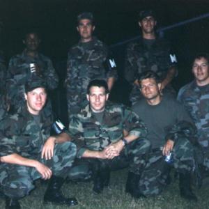 Neil Fifer (front, center) - Movie: 'One of Our Own'