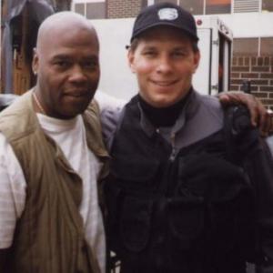 Neil Fifer with VIPER TV Series Director Georg Stanford Brown