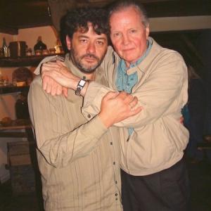 Jon Voight and Slawomir Jozwik during a shoots to 