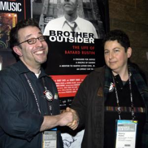 Bennett Singer and Nancy D. Kates at event of P.O.V.: Brother Outsider: The Life of Bayard Rustin (2003)