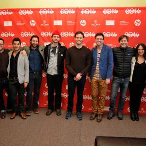 Luke Wilson Mark Duplass Bill Hader Stephanie Langhoff Jennifer Lee Mark Heyman Craig Johnson Boyd Holbrook and Jacob Pechenik at event of The Skeleton Twins 2014