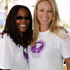 Jennifer Lothrop DVDonTV  Back To You and Debra Wilson Mad TV the Champions Run For Life Childrens Cancer Torch Run