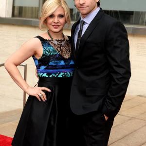 Orfeh and husband Andy Karl at the 41st Annual Chaplin Award Gala at Avery Fisher Hall at Lincoln Center for the Performing Arts on April 28, 2014