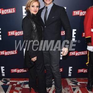 Orfeh and Andy Karl attend The Royals New York Series premier at the Standard Highline on March 9 2015 in New York City