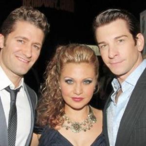 Broadwaycom Audience Choice Awards May 5 2013  with husband Andy Karl and Matthew Morrison