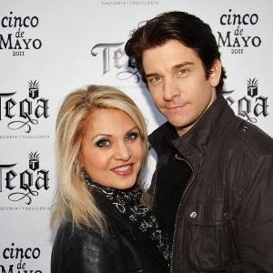 Orfeh with husband Andy Karl at Teqa