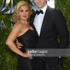 Orfeh and husband Andy Karl attend the 69th Annual Tony Awards at Radio City Music Hall June 2015