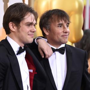 Richard Linklater and Ellar Coltrane at event of The Oscars (2015)