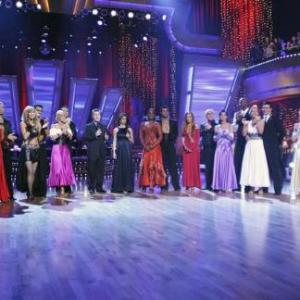 Still of John Ratzenberger, Billy Ray Cyrus, Joey Fatone, Leeza Gibbons, Ian Ziering, Laila Ali, Heather Mills and Apolo Ohno in Dancing with the Stars (2005)