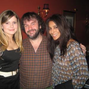 Rose McIver Peter Jackson Anna George I at event of The Lovely Bones