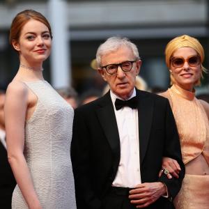 Woody Allen Parker Posey and Emma Stone at event of Neracionalus zmogus 2015