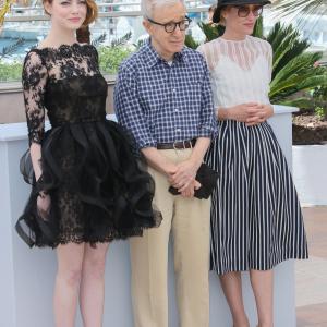 Woody Allen Parker Posey and Emma Stone at event of Neracionalus zmogus 2015